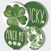 Conjunto de capas para queimadores de fogão Tucocoo Saint Patrick's Day, 4 unidades