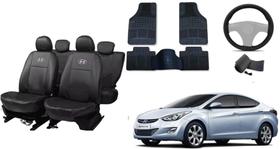 Conjunto de Capas Premium para Elantra 11-14 + Capa de Volante + Tapete