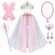 Conjunto de capas Princess Hapgo de 10 peças para festa de meninas