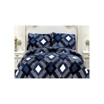 Conjunto de capas Super King com design de pelúcia, chiporro e polar