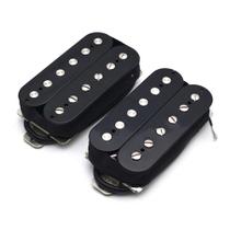Conjunto de captadores de guitarra elétrica SAPHUE Alnico 5 Humbucker Black Conjunto de captadores de guitarra elétrica SAPHUE Alnico 5 Humbucker Black