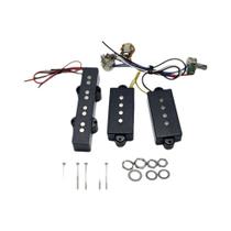Conjunto De Captadores Para Baixo Elétrico De 4 Cordas Com Circuito Pré-Amplificador Ativo EQ Para Conjunto De Captadores Para Baixo Elétrico De 4 Cordas Com Circuito Pré-Amplificador Ativo EQ Para