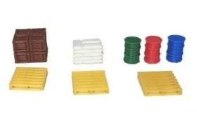 Conjunto De Cargas 1/87 8 Peças Expresso Duino 036