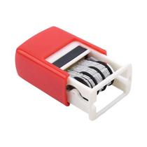 Conjunto De Carimbos De Data Mini Autoentintados Para Escritório, Material Escolar E DIY Com Alça