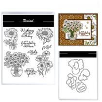 Conjunto de carimbos e matrizes Rxuiael 2025-2026 para festas e DIY Conjunto de carimbos e matrizes Rxuiael 2025-2026 para festas e DIY