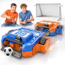 Conjunto de Carrinhos de Futebol Controle Remoto OMKSIH com Gol e Bola Conjunto de Carrinhos de Futebol Controle Remoto OMKSIH com Gol e Bola