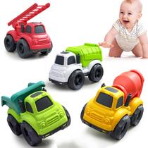 Conjunto de carros de brinquedo Baimiby Dump Truck and Mixer Cement para crianças de 3 anos Conjunto de carros de brinquedo Baimiby Dump Truck and Mixer Cement para crianças de 3 anos