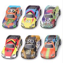 Conjunto de carros de brinquedo ZOHANINDL Pull Back 10,7 cm 1:28 para crianças de 3 a 7 anos
