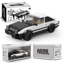 Conjunto de carros de construção MOCBROPCS TOYOTA AE86 Trueno 327 unidades com estojo Conjunto de carros de construção MOCBROPCS TOYOTA AE86 Trueno 327 unidades com estojo