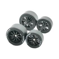 Conjunto De Carros Em Liga 1/64 Com Rodas Deslocadas 11.2mm 13mm Série BMS Hot Wheels Dourado