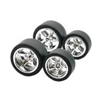 Conjunto De Carros Em Liga 1/64 Com Rodas Deslocadas 11.2mm 13mm Série BMS Hot Wheels Dourado