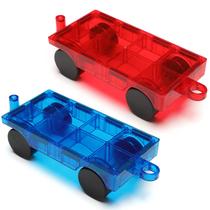 Conjunto de carros magnéticos Gemmicc Magnet Construction Vehicle 2PCS Conjunto de carros magnéticos Gemmicc Magnet Construction Vehicle 2PCS