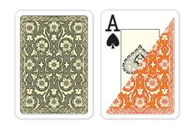 Conjunto de cartas de baralho DA VINCI Venezia 100% plástico de 2 baralhos Conjunto de cartas de baralho DA VINCI Venezia 100% plástico de 2 baralhos