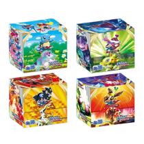 Conjunto De Cartas Pokémon 360 Unidades XY Primal Scarlet Violet Obsidian Flames Paldean Fates Ultra