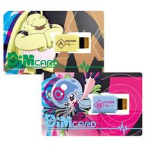 Conjunto de cartões Bandai Dim V2 Angoramon Jellymon Vital Bracelet