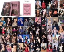 Conjunto de cartões fotográficos Lomo Cards Blackpink 55 unidades BP Born Pink