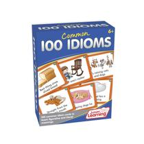 Conjunto de Cartões Junior Learning - 100 Expressões Idiomáticas Comuns (JL473)