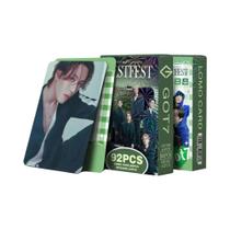 Conjunto De Cartões Lomo Kpop Idol GOT7 NESTFEST 92 Peças Jackson Jay B JinYoung Mark Cartões