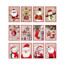Conjunto De Cartões Musicais De Saudação Do Papai Noel 13x19cm Presentes Para Natal, Ano Novo, Conjunto De Cartões Musicais De Saudação Do Papai Noel 13x19cm Presentes Para Natal, Ano Novo,