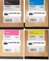 Conjunto de Cartuchos de Tinta Plotter Inc T40V de Alta Capacidade Conjunto de Cartuchos de Tinta Plotter Inc T40V de Alta Capacidade