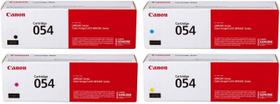 Conjunto de cartuchos de toner Canon Genuine 054 CRG-054 4 cores Conjunto de cartuchos de toner Canon Genuine 054 CRG-054 4 cores