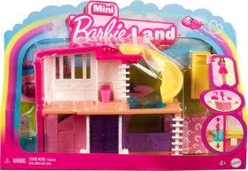 Conjunto de Casas de Bonecas Barbie Mini BarbieLand com Dreamhouse e Acessórios