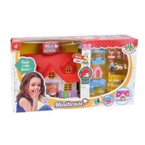 Conjunto de Casinha e Pets Minihouse - DTC Lucy Conjunto de Casinha e Pets Minihouse - DTC Lucy
