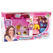 Conjunto de Casinha e Pets Minihouse - DTC Vilma Conjunto de Casinha e Pets Minihouse - DTC Vilma