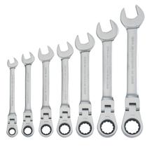 Conjunto de catracas CRAFTSMAN, pacote com 7, 72 dentes, 180, cabeça flexível cromada