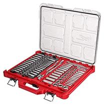 Conjunto de catracas e soquetes Milwaukee 106PC 48-22-9486 em policarbonato
