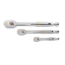 Conjunto de catracas GEARWRENCH, 3 peças, 1/4, 3/8 e 1/2 Drive 120XP