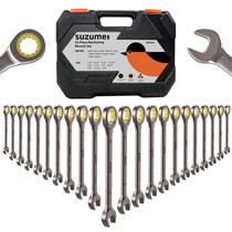 Conjunto de catracas Wrench SUZUME de 22 peças 6-18 mm 1/4 -3/4"