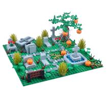 Conjunto de cemitério assombrado de Halloween da BAENRCY Building Blocks