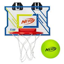 Conjunto de cesta de basquete Franklin Sports NERFOOP Elite com bola Conjunto de cesta de basquete Franklin Sports NERFOOP Elite com bola