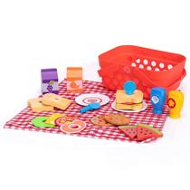 Conjunto de Cesta de Piquenique Pretendables Fat Brain Toys 3+