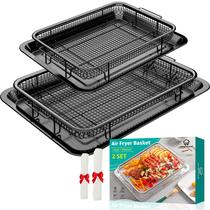 Conjunto de cestos de fritadeira Air OPENICE para forno com panelas e pergaminho