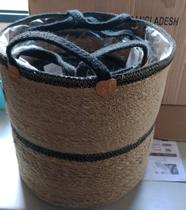 Conjunto de cestos importados de Bangladesh! 3 Unidades Casa Criativa Conjunto de cestos importados de Bangladesh! 3 Unidades Casa Criativa