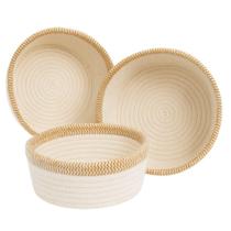 Conjunto de Cestos Organizadores 3 Peças N249234-0 - Quanhe Conjunto de Cestos Organizadores 3 Peças N249234-0 - Quanhe