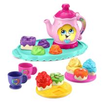 Conjunto de chá LeapFrog Rainbow Tea para dois com bule iluminado