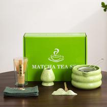 Conjunto de chá Matcha DWEHIXBUY japonês, 7 unidades com tigela, batedor e muito mais