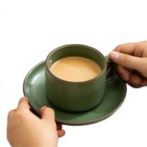Conjunto de Chá Wokex - Estilo Nórdico Retro em Cerâmica (250ml)