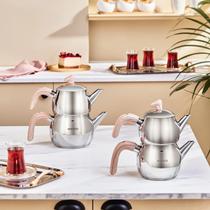 Conjunto De Chaleiras Para Indução Verde Midi Karaca