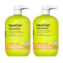 Conjunto de champô DevaCurl CurlHeights Volume Boost 946 ml Conjunto de champô DevaCurl CurlHeights Volume Boost 946 ml