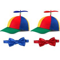 Conjunto de Chapéu e Gravata Borboleta Propeller Sintege para Adultos (2 Peças) Conjunto de Chapéu e Gravata Borboleta Propeller Sintege para Adultos (2 Peças)