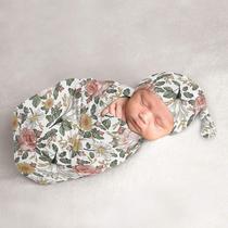 Conjunto de chapéus Cocoon and Beanie Sweet Jojo Designs Vintage Floral