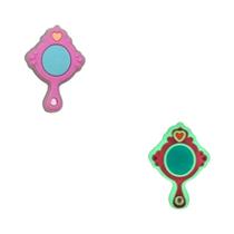 Conjunto De Charms Luminosos Para Sapatos, Decoração DIY Para Sandálias Clog, Letras, Arco-íris,