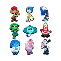 Conjunto De Charms Para Sapatos Disney inside Out, 9-22 Peças, Acessórios De Decoração DIY Para