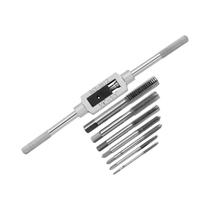 Conjunto De Chave Ajustável Com Cabo Em T, Broca De Alta Velocidade Em Aço Para Rosqueamento Métrico