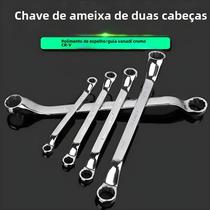 Conjunto De Chave De Caixa Multifuncional De Extremidade Dupla Para Reparo De Automóveis, Espelho