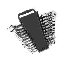 Conjunto De Chave De Catraca Com Cabeça Flexível De 180 Graus 72 Dentes Métrico Aço Cr-V Resistente